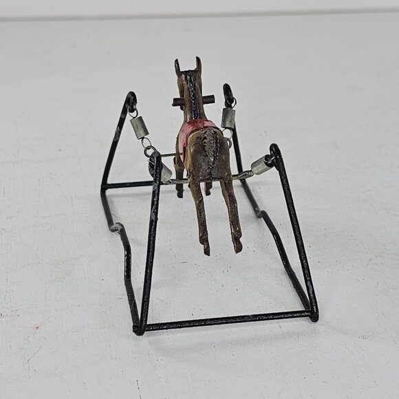 Vintage Concord Miniatures Rocking Riding Horse Dollhouse 1970s 1:12 - Picture 4 of 8